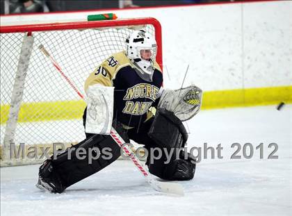 Thumbnail 3 in Notre Dame-Fairfield vs. North Haven (CIAC Division I  Qualifying Round) photogallery.