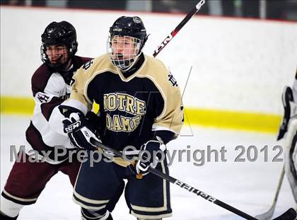 Thumbnail 1 in Notre Dame-Fairfield vs. North Haven (CIAC Division I  Qualifying Round) photogallery.