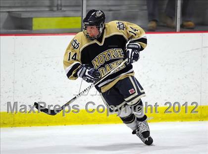 Thumbnail 3 in Notre Dame-Fairfield vs. North Haven (CIAC Division I  Qualifying Round) photogallery.