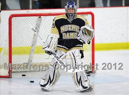 Thumbnail 1 in Notre Dame-Fairfield vs. North Haven (CIAC Division I  Qualifying Round) photogallery.