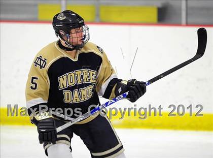 Thumbnail 2 in Notre Dame-Fairfield vs. North Haven (CIAC Division I  Qualifying Round) photogallery.