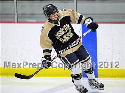 Thumbnail 3 in Notre Dame-Fairfield vs. North Haven (CIAC Division I  Qualifying Round) photogallery.