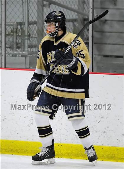 Thumbnail 3 in Notre Dame-Fairfield vs. North Haven (CIAC Division I  Qualifying Round) photogallery.