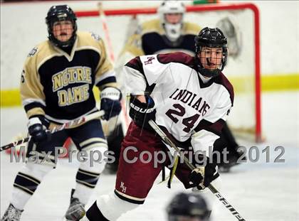 Thumbnail 3 in Notre Dame-Fairfield vs. North Haven (CIAC Division I  Qualifying Round) photogallery.