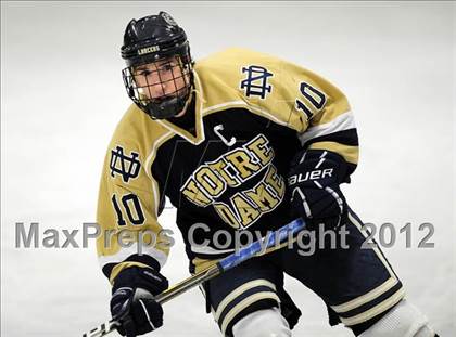 Thumbnail 3 in Notre Dame-Fairfield vs. North Haven (CIAC Division I  Qualifying Round) photogallery.