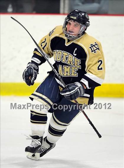 Thumbnail 2 in Notre Dame-Fairfield vs. North Haven (CIAC Division I  Qualifying Round) photogallery.