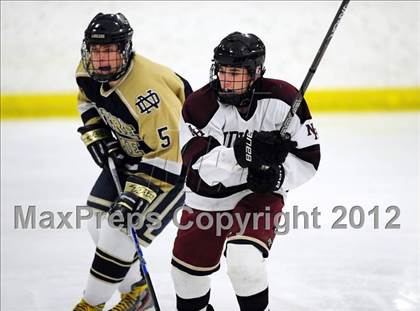 Thumbnail 2 in Notre Dame-Fairfield vs. North Haven (CIAC Division I  Qualifying Round) photogallery.