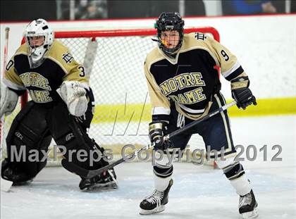Thumbnail 2 in Notre Dame-Fairfield vs. North Haven (CIAC Division I  Qualifying Round) photogallery.