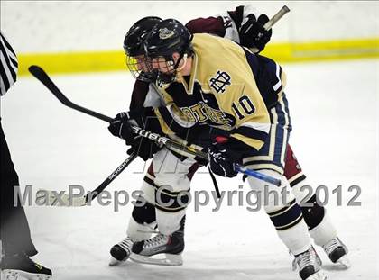Thumbnail 2 in Notre Dame-Fairfield vs. North Haven (CIAC Division I  Qualifying Round) photogallery.