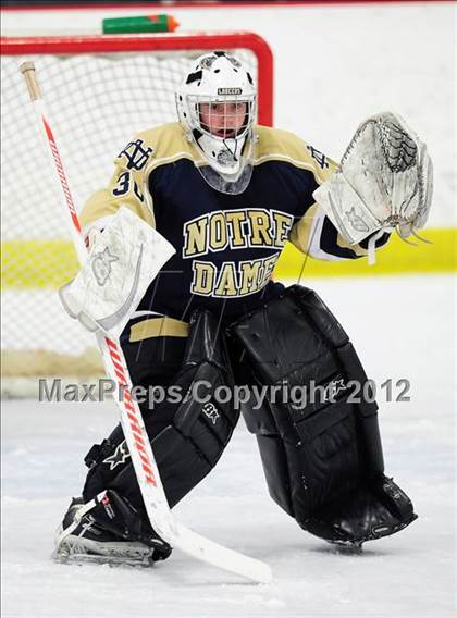 Thumbnail 2 in Notre Dame-Fairfield vs. North Haven (CIAC Division I  Qualifying Round) photogallery.
