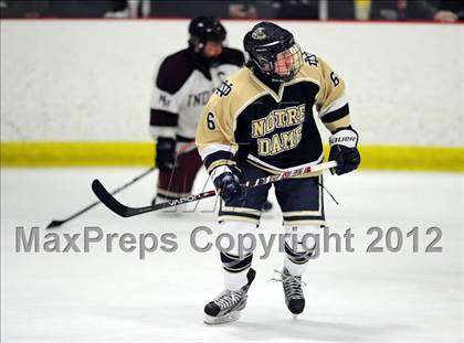Thumbnail 2 in Notre Dame-Fairfield vs. North Haven (CIAC Division I  Qualifying Round) photogallery.