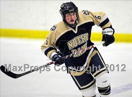Thumbnail 3 in Notre Dame-Fairfield vs. North Haven (CIAC Division I  Qualifying Round) photogallery.