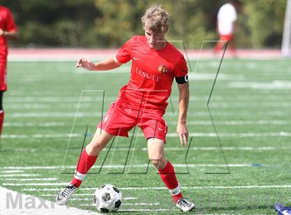 Thumbnail 1 in Rockhurst vs. Jesuit (Gateway City Soccer Classic) photogallery.