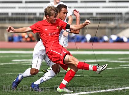 Thumbnail 2 in Rockhurst vs. Jesuit (Gateway City Soccer Classic) photogallery.