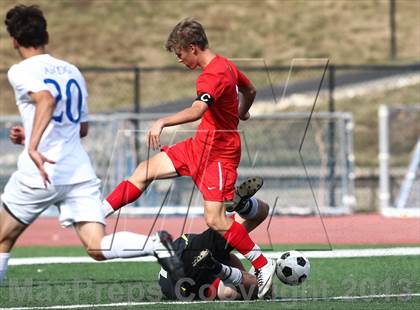 Thumbnail 2 in Rockhurst vs. Jesuit (Gateway City Soccer Classic) photogallery.