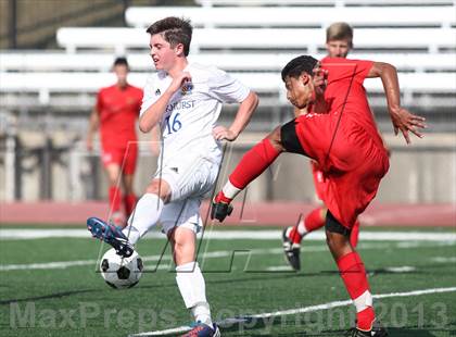 Thumbnail 1 in Rockhurst vs. Jesuit (Gateway City Soccer Classic) photogallery.