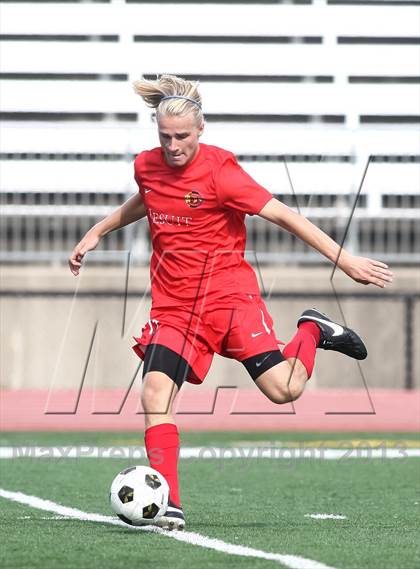 Thumbnail 1 in Rockhurst vs. Jesuit (Gateway City Soccer Classic) photogallery.