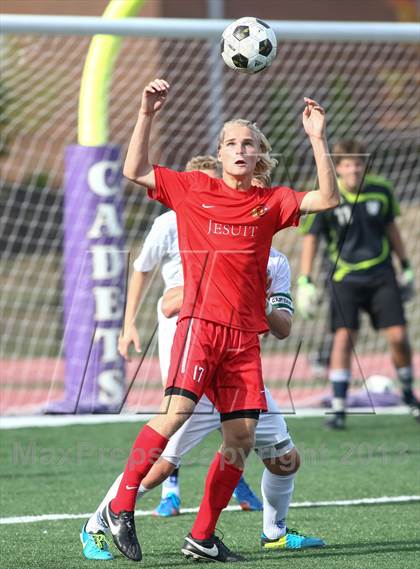 Thumbnail 3 in Rockhurst vs. Jesuit (Gateway City Soccer Classic) photogallery.