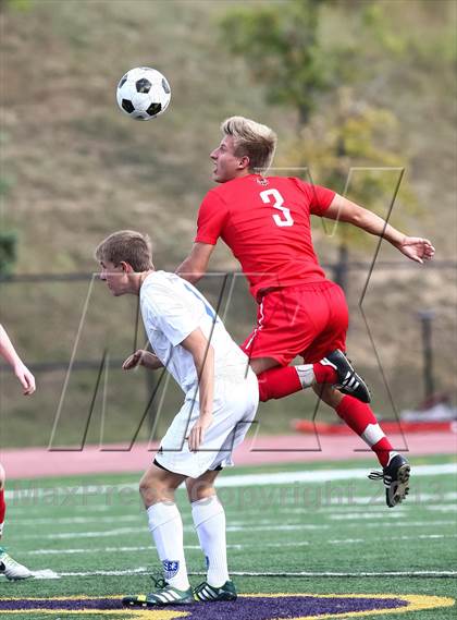 Thumbnail 1 in Rockhurst vs. Jesuit (Gateway City Soccer Classic) photogallery.