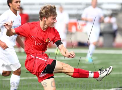 Thumbnail 1 in Rockhurst vs. Jesuit (Gateway City Soccer Classic) photogallery.
