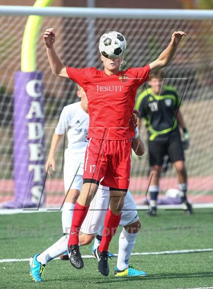 Thumbnail 1 in Rockhurst vs. Jesuit (Gateway City Soccer Classic) photogallery.