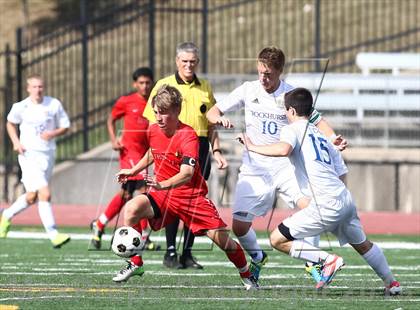 Thumbnail 2 in Rockhurst vs. Jesuit (Gateway City Soccer Classic) photogallery.