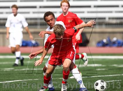 Thumbnail 3 in Rockhurst vs. Jesuit (Gateway City Soccer Classic) photogallery.