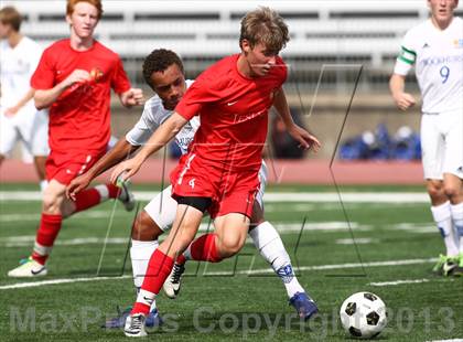 Thumbnail 1 in Rockhurst vs. Jesuit (Gateway City Soccer Classic) photogallery.