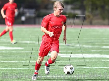 Thumbnail 1 in Rockhurst vs. Jesuit (Gateway City Soccer Classic) photogallery.