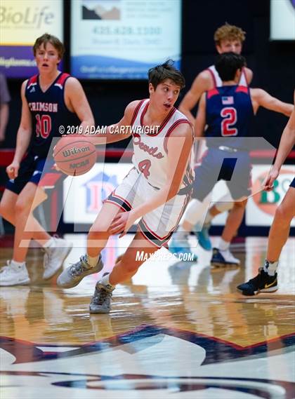 Thumbnail 2 in Springville vs. Crimson Cliffs (Coach Walker Classic) photogallery.