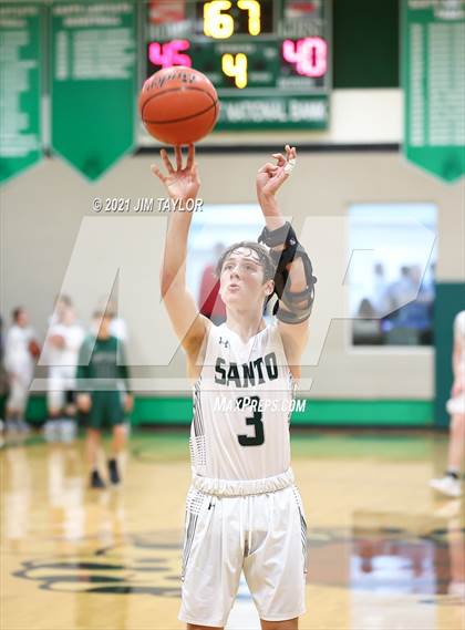 Thumbnail 2 in Bluff Dale vs Santo (Santo Tournament) photogallery.