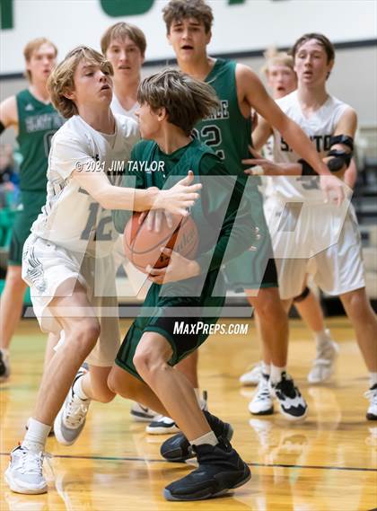 Thumbnail 2 in Bluff Dale vs Santo (Santo Tournament) photogallery.