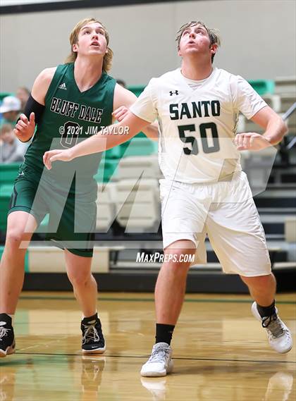 Thumbnail 2 in Bluff Dale vs Santo (Santo Tournament) photogallery.