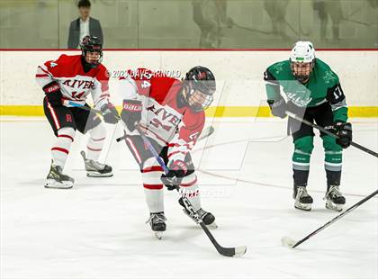 Thumbnail 2 in Rivers vs. Hebron Academy (Exeter Invitational) photogallery.