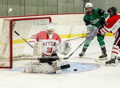 Thumbnail 3 in Rivers vs. Hebron Academy (Exeter Invitational) photogallery.
