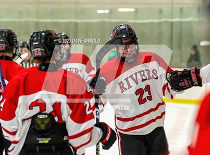 Thumbnail 2 in Rivers vs. Hebron Academy (Exeter Invitational) photogallery.