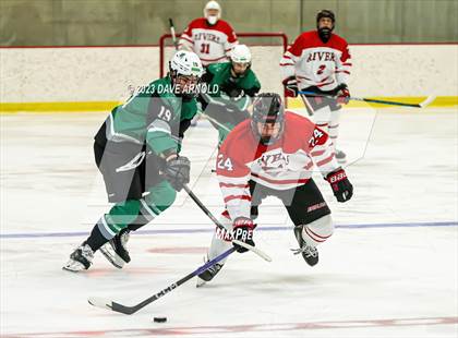Thumbnail 1 in Rivers vs. Hebron Academy (Exeter Invitational) photogallery.