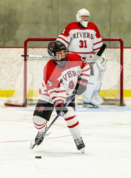 Thumbnail 2 in Rivers vs. Hebron Academy (Exeter Invitational) photogallery.