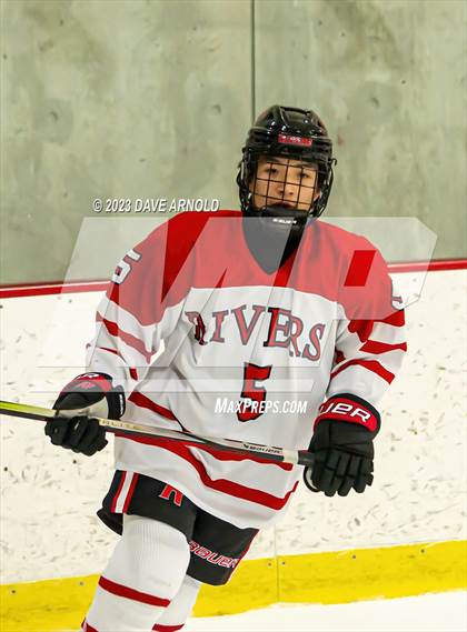 Thumbnail 3 in Rivers vs. Hebron Academy (Exeter Invitational) photogallery.