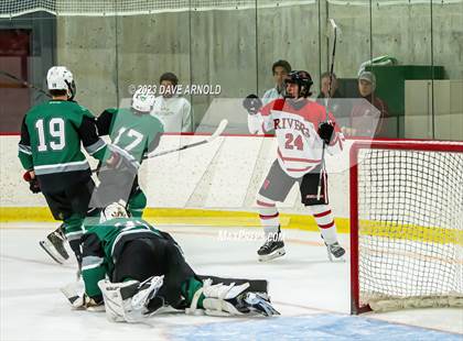 Thumbnail 2 in Rivers vs. Hebron Academy (Exeter Invitational) photogallery.