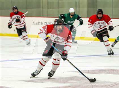 Thumbnail 2 in Rivers vs. Hebron Academy (Exeter Invitational) photogallery.