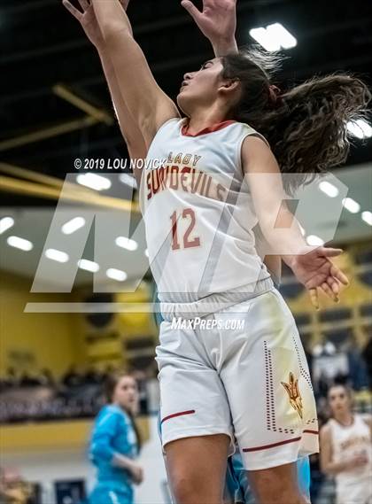 Thumbnail 2 in Espanola Valley vs. Cleveland (Capital City Tournament) photogallery.