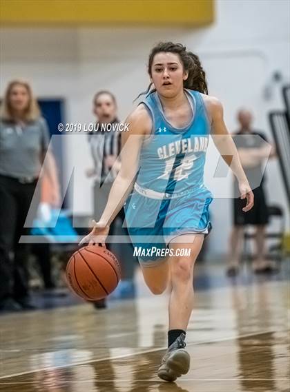 Thumbnail 1 in Espanola Valley vs. Cleveland (Capital City Tournament) photogallery.