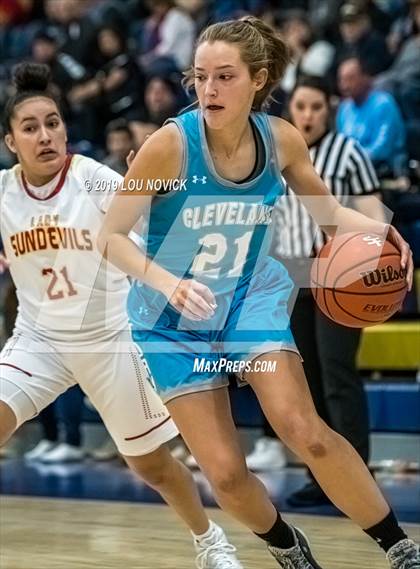 Thumbnail 1 in Espanola Valley vs. Cleveland (Capital City Tournament) photogallery.