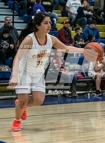 Thumbnail 3 in Espanola Valley vs. Cleveland (Capital City Tournament) photogallery.