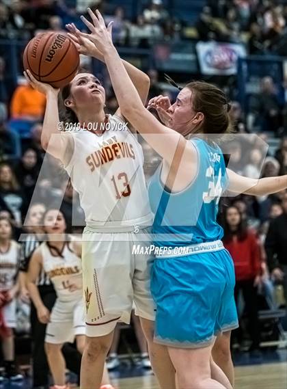 Thumbnail 1 in Espanola Valley vs. Cleveland (Capital City Tournament) photogallery.