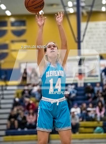 Thumbnail 1 in Espanola Valley vs. Cleveland (Capital City Tournament) photogallery.