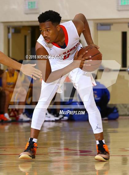Thumbnail 2 in Redondo Union vs. Gahr (Pacific Shores Tournament) photogallery.
