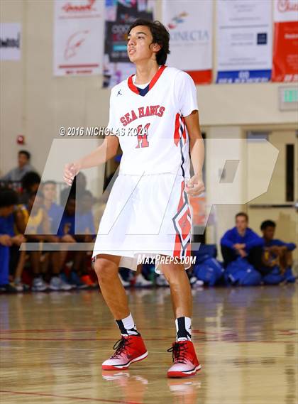 Thumbnail 2 in Redondo Union vs. Gahr (Pacific Shores Tournament) photogallery.