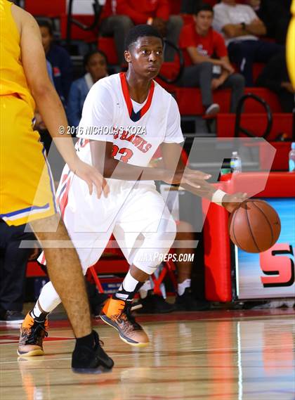 Thumbnail 2 in Redondo Union vs. Gahr (Pacific Shores Tournament) photogallery.